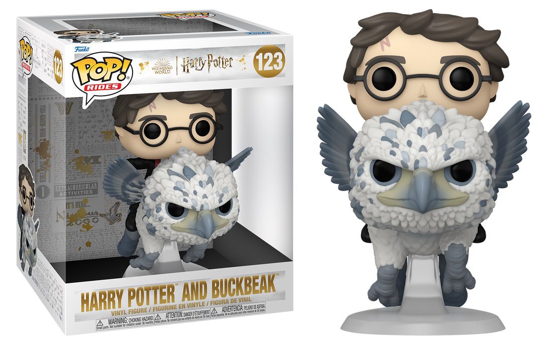 Funko Pop! Harry Potter and Buckbeak 123 Rides Figure