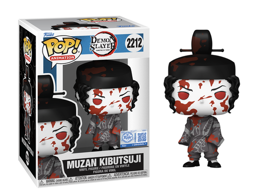Funko Pop! Demon Slayer - Muzan Kibutsuji 2212 Funko Special Edition Figure + Pop Protector