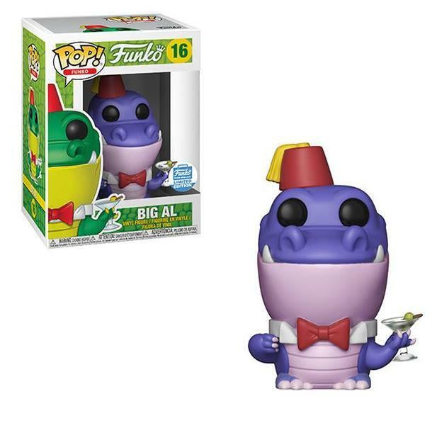 Funko Pop! Funko: Big Al (Lavender) 16 Funko Shop Exclusive (VAULTED) (box ware) + Free Protector