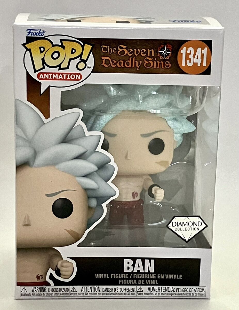 Funko Pop! The Seven Deadly Sins - Ban 1341 Diamond Collection + Free Protector