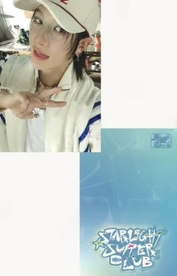 K-POP STRAY KIDS 2026 SEASON'S GREETINGS [STRAIGHT SUPPER CLUB] FANS SHOP BANG CHAN OFFICIAL PHOTOCARD