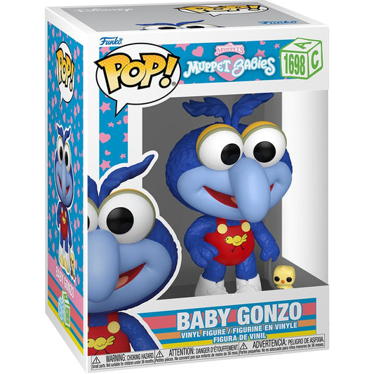 Funko Pop! Disney The Muppets : Muppet Babies - Baby Gonzo 1698 Figure + Pop Protector