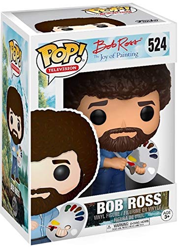 Funko Pop! Bob Ross The Joy Of Painting - Bob Ross 524 + Free Protector