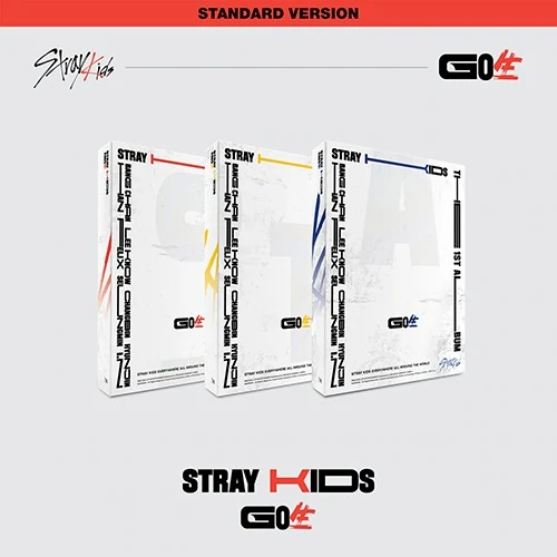 K-POP STRAY KIDS - VOL.1 [GO生] ALBUM (Go Live) STANDARD C EDITION (BLUE VERSION)