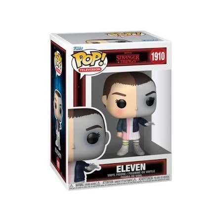 Funko Pop! Netflix Stranger Things 10th Anniversary - Eleven 1910 Figure + Pop Protector