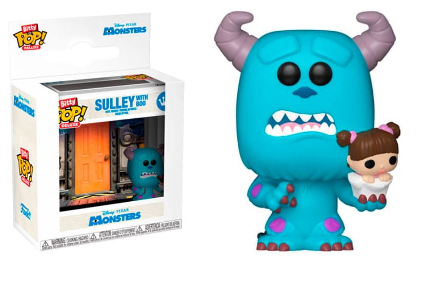 Funko Bitty Pop! Disney Pixar Monsters Inc. Sulley With Boo Deluxe Set