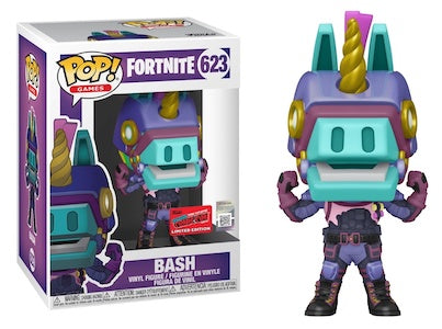 Funko Pop! Fortnite Bash 623 Funko New York Comic Con + Free Protector