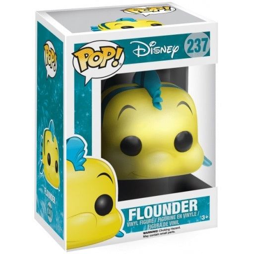 Funko Pop! Disney The Little Mermaid Flounder 237 + Free Protector