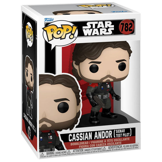 Funko Pop! Star Wars : Cassian Andor (Sienar Test Pilot) 782 + Pop Protector