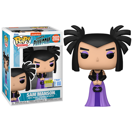 Funko Pop! Nickelodeon: Danny Phantom - Sam Manson Funko 2025 Summer Convention Exclusive Figure + Pop Protector