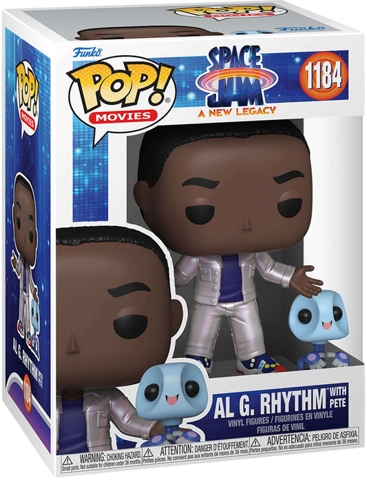 Funko Pop! Space Jam A New Legacy - AL G. Rhythm with Pete 1184 Figure + Pop Protector