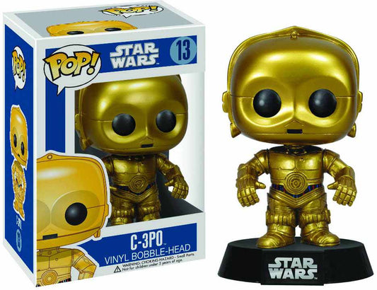 Funko Pop! Star Wars - C-3PO 13 + Free Protector