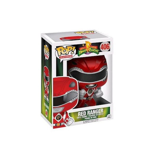 Funko Pop! Mighty Morphin Power Rangers - Red Ranger 406 + Free Protector