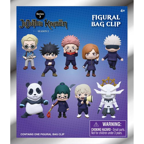 Jujutsu Kaisen Series 2 3D Foam Bag Clip ( Mystery Bag Singles – One Variation Chosen at Random)