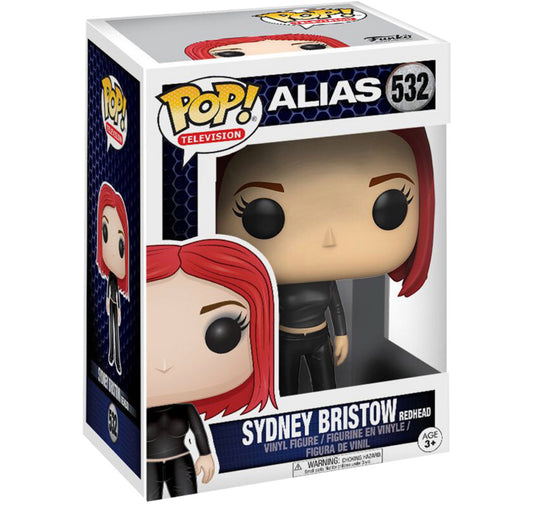 Funko Pop! Alias - Sydney Bristow Redhead 532 + Free Protector (VAULTED)