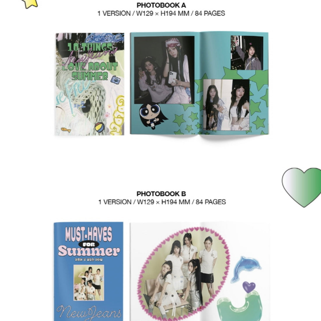 K-pop NewJeans - 2nd Ep ‘Get Up’ (The Powerpuff Girls X NJ Box B Ver.)