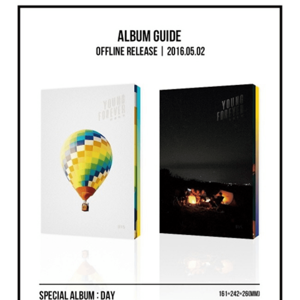 K-POP BTS SPECIAL ALBUM - YOUNG FOREVER (DAY VERSION)