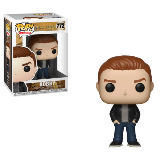 Funko Pop! Billions - Bobby 772 + Free Protector (VAULTED)