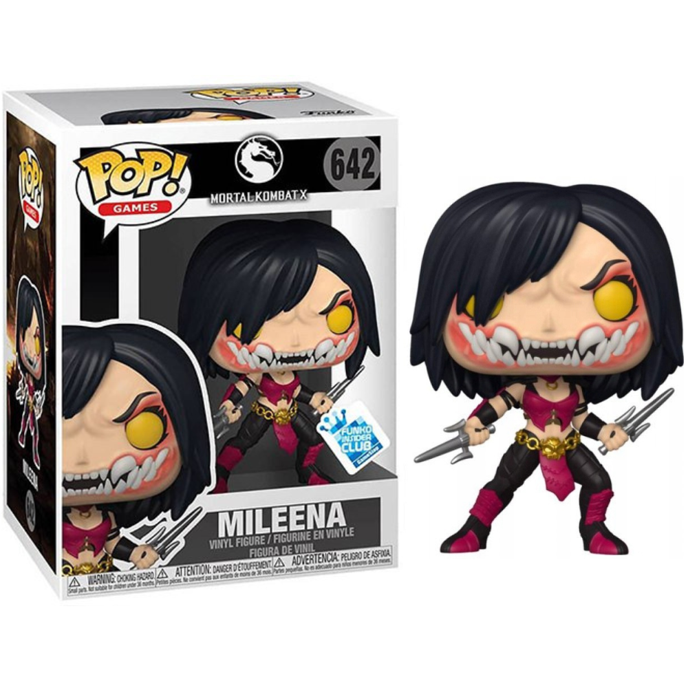 Funko Pop! Mortal Kombat Mileena 642 Funko Insider Club+ Free Protector