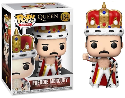 Funko Pop! Queen - Freddie Mercury 184 + Free Protector