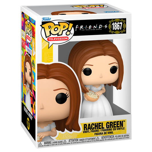 Friends Rachel Green WEDDING DRESS Funko Pop! Vinyl Figure #1867+ Protector