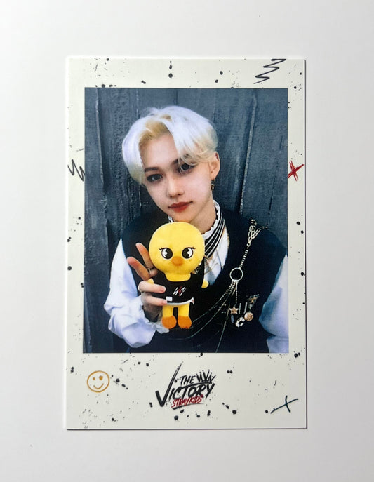 K-pop Stray Kids x Skzoo Pop-Up Store ‘The Victory’ Online Pre-Order Felix Official Photocard