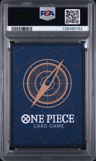 One Piece TCG! 2025 ONE PIECE OP10-ROYAL BLOOD #002 EDWARD NEWGATE SPECIAL ALTERNATE ART PSA 10