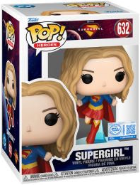 Funko Pop! Supergirl - Supergirl With Puppy Krypto 633 Funko Special Edition Figure + Pop Protector