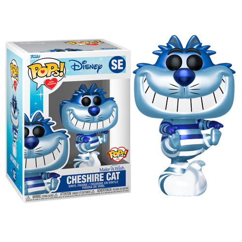 Funko Pop! Pops With Purpose Make A Wish Disney Cheshire Cat SE + Free Protector