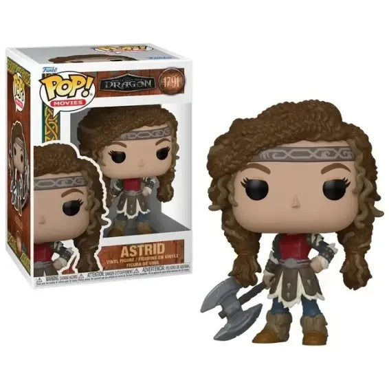 Funko Pop! Live Action How To Train Your Dragon : Astrid 1791 + Pop Protector