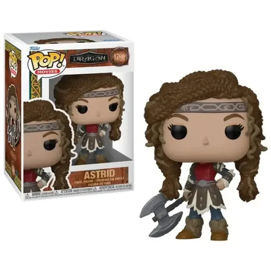 Funko Pop! Live Action How To Train Your Dragon : Astrid 1791 + Pop Protector