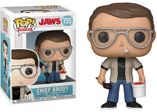 Funko Pop! Jaws - Chief Brody 755 (VAULTED) + Protector