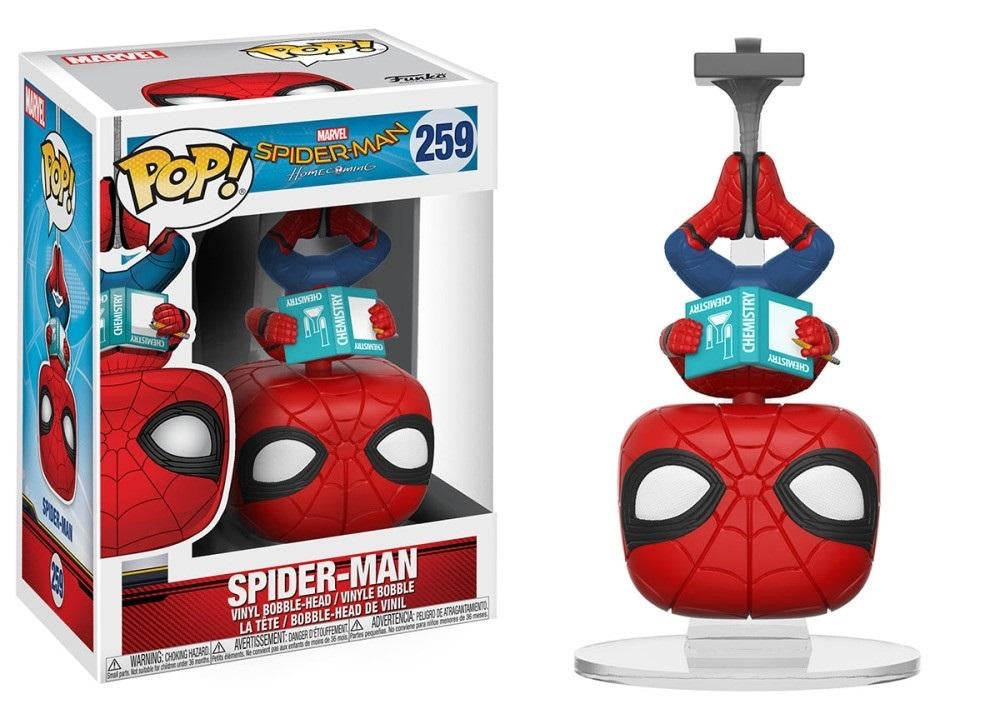 Funko Pop! Marvel Spider-Man Homecoming : Spider-Man 259 (box-ware) (VAULTED) + Free Protector