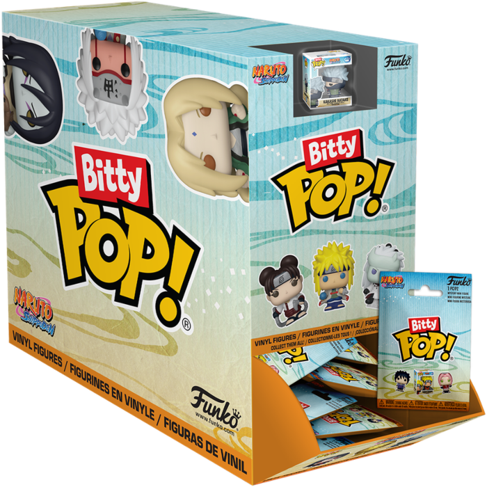 Funko Bitty Pop! Mystery Naruto Shippiden Mini Figure Blind Bag Singles (One Variation Chosen at Random)