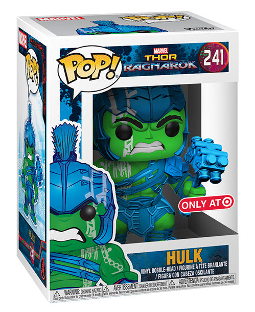 Funko Pop! Marvel Thor Ragnarok Hulk 241 Target Exclusive + Free Protector