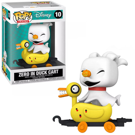 Funko Pop! Disney Tim Burton’s Nightmare Before Christmas Zero in Duck Cart 10 + Free Protector