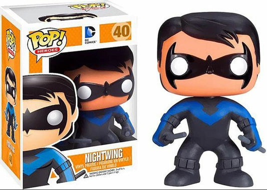Funko Pop! DC Comics - Nightwing 49 Figure + Pop Protector (VAULTED)