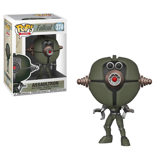 Funko Pop! Fallout : Assaultron 374 (VAULTED) + Pop Protector