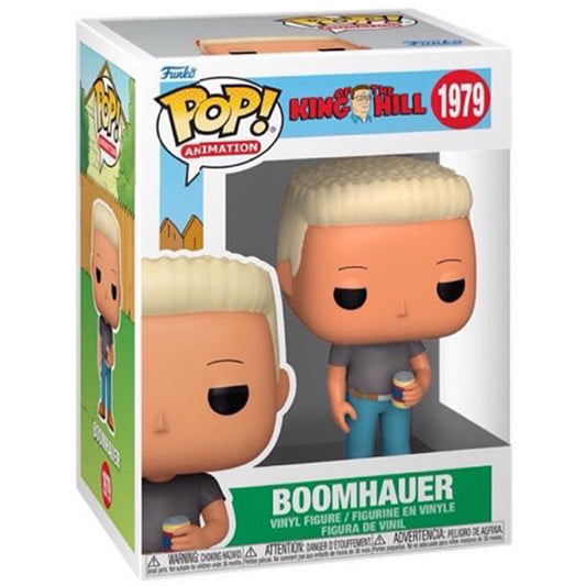 Funko Pop! King of the Hill - Boomhauer 1979 Figure + Pop Protector