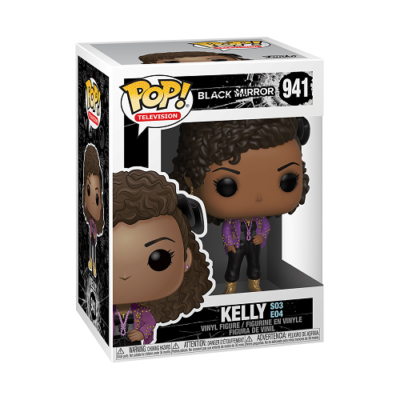 Funko Pop! Black Mirror - Kelly S03 E04 941 Figure + Pop Protector