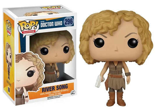Funko Pop! Doctor Who - River Song 296 Figure + Pop Protector