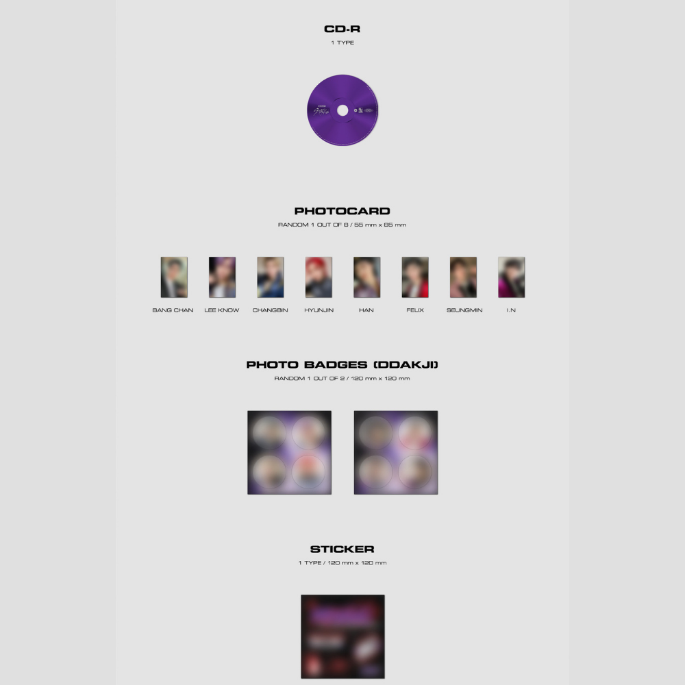 K-POP STRAY KIDS - ODDINARY ALBUM (JEWEL CASE VER.) HYUNJIN VER.