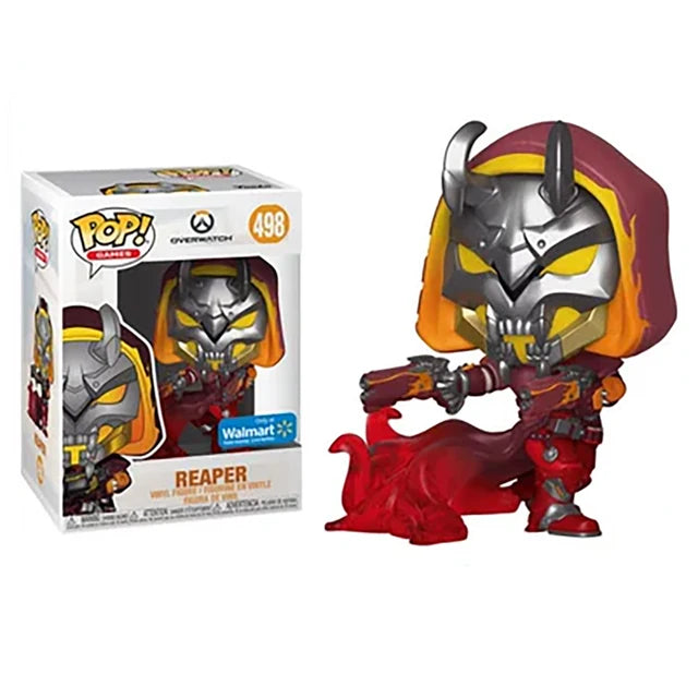 Funko Pop! Overwatch Reaper 498 Walmart Exclusive (VAULTED) + Pop Protector