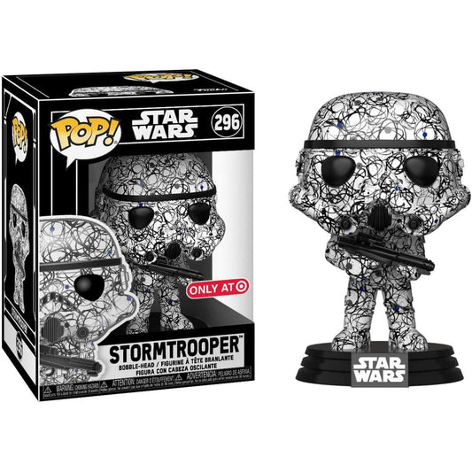Funko Pop! Star Wars Stormtrooper 296 Target Exclusive + Free Protector