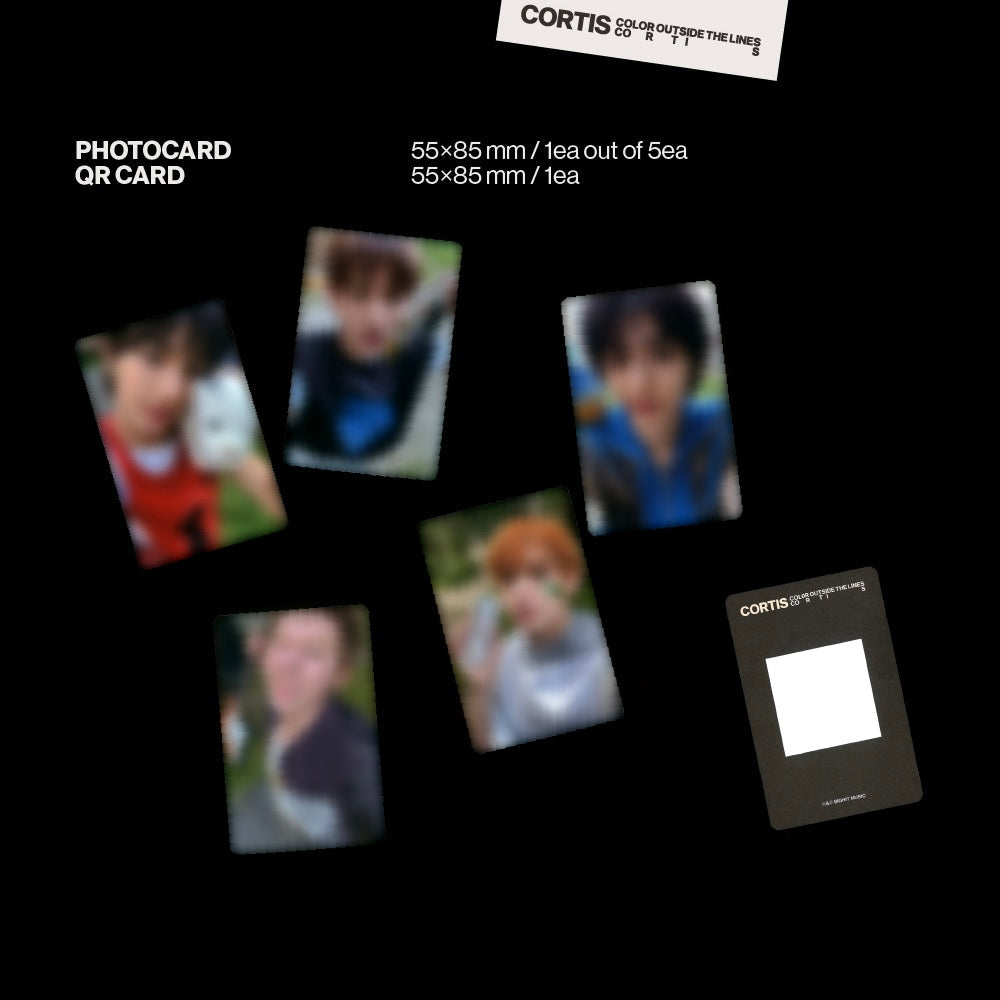 CORTIS - THE 1ST EP [COLOR OUTSIDE THE LINES] (WEVERSE ALBUMS VER.) (B VERSION)