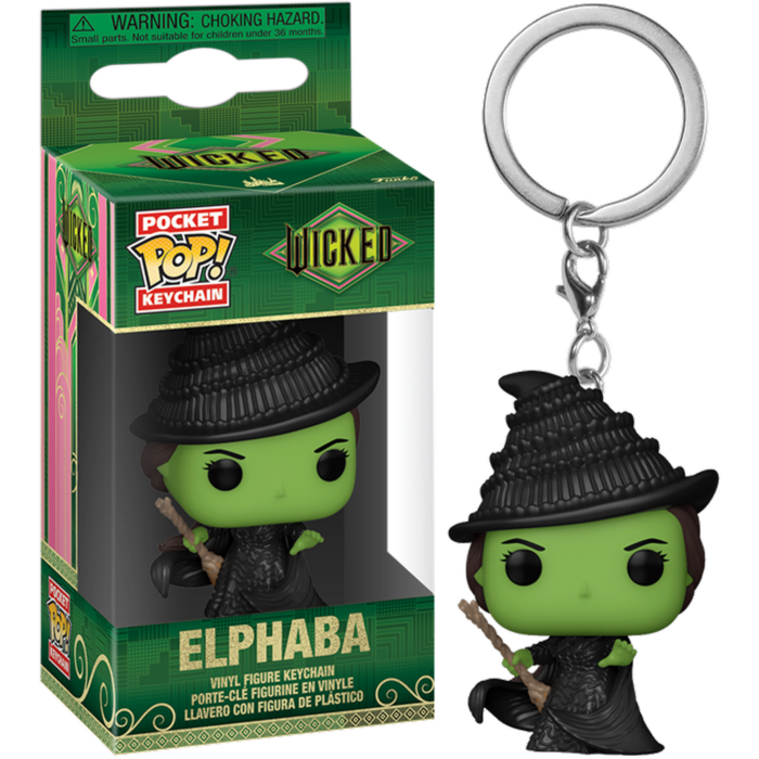 Wicked - Elphaba Pocket Pop Keychain Vinyl Figure