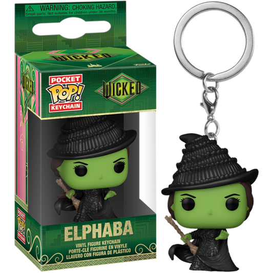 Wicked - Elphaba Pocket Pop Keychain Vinyl Figure