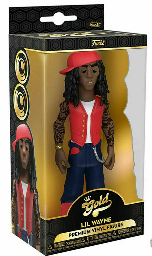 Lil Wayne 12-Inch Gold Premium Funko Vinyl Figure
