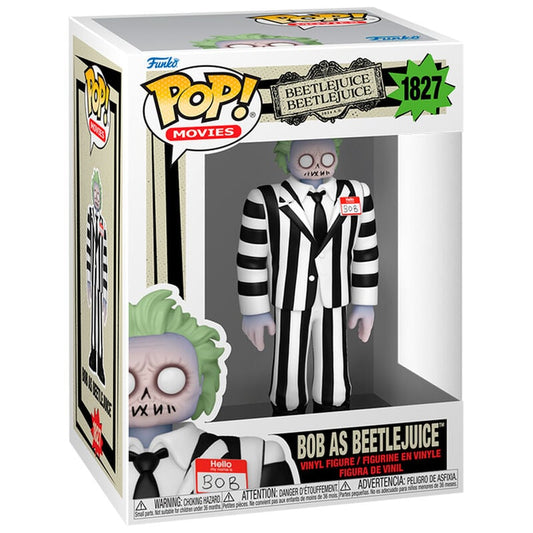 Funko Pop! Beetlejuice : Bob as Beetlejuice 1827 Figure + Pop Protector