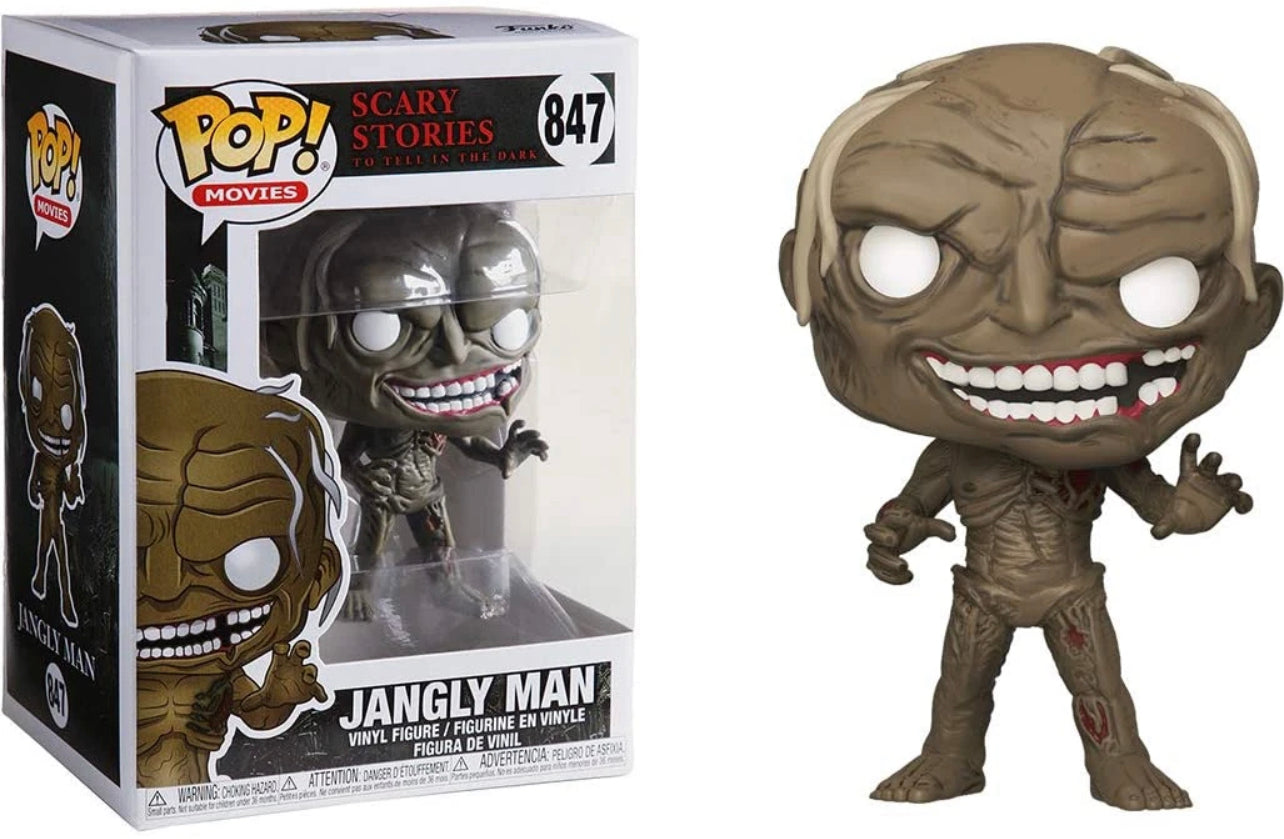 Funko Pop! Scary Stories To Tell In The Dark - Jangly Man 847 + Free Protector (VAULTED)